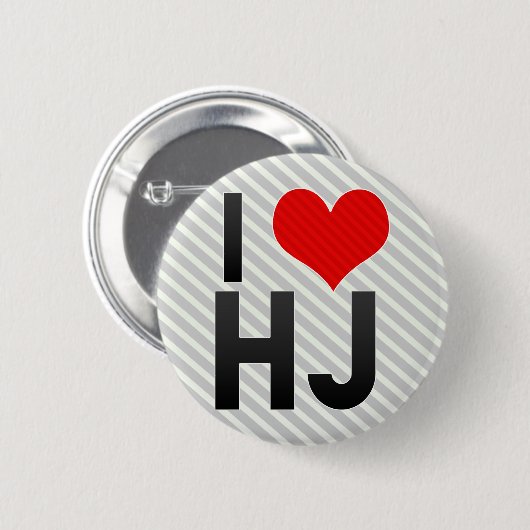 I Liebe HJ Button (Vorne & Hinten)