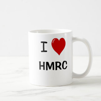 I Liebe HMRC - i-Herz HMRC - für BRITISCHE Kaffeetasse