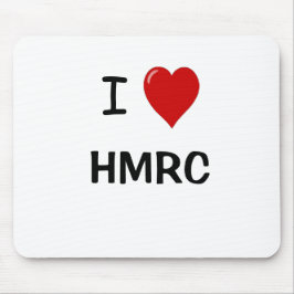 I Liebe HMRC - i-Herz HMRC - für BRITISCHE Mousepad