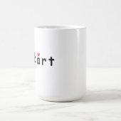 I Liebe Hobart Kaffeetasse (Mittel)