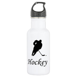 I Liebe Hockey Edelstahlflasche