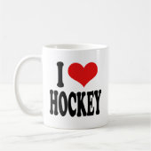 I Liebe-Hockey Kaffeetasse (Links)