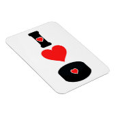 I Liebe Hockey Magnet (Rechte Seite)
