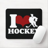 I LIEBE-HOCKEY MOUSEPAD (Mit Mouse)