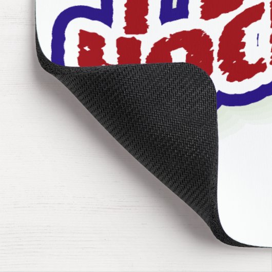 I Liebe-Hockey Mousepad (Ecke)
