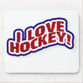 I Liebe-Hockey Mousepad (Vorne)