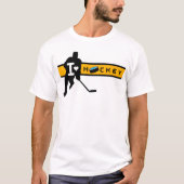 I Liebe Hockey T - Shirt 2 (Vorderseite)