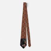 I Liebe Hogs Rottweiler Neck Tie Krawatte (Vorderseite)