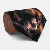 I Liebe Hogs Rottweiler Neck Tie Krawatte (Gerollt)