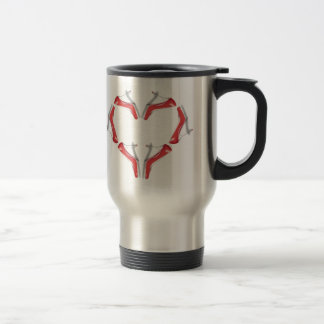 I Liebe-hohe Heels-Schuh-Süchtig-Reise-Tasse Reisebecher