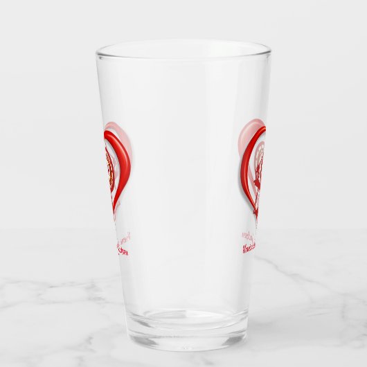 I Liebe HOJ Glas (Rechts)