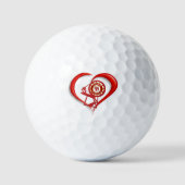 I Liebe HOJ Golfball (Vorderseite)