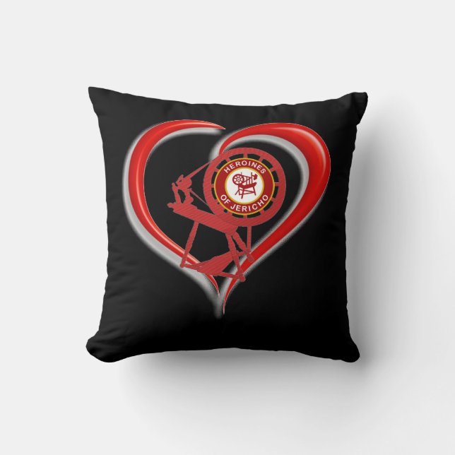 I Liebe HOJ Kissen (Vorderseite)