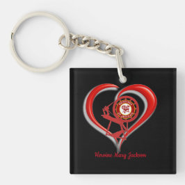 I Liebe HOJ Schlüsselanhänger