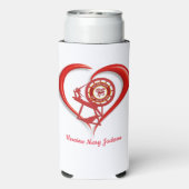 I Liebe HOJ Selters Dosenkühler (Seltzer Rückseite)