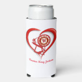 I Liebe HOJ Selters Dosenkühler (Seltzer Vorderseite)