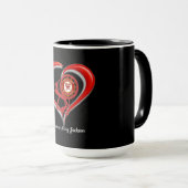 I Liebe HOJ Tasse (VorderseiteRechts)