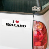 I Liebe Holland Autoaufkleber (Auf Lkw)