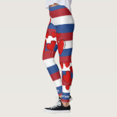 I Liebe Holland, Flagge der Niederlande Leggings (Links)