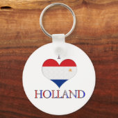 I Liebe Holland Schlüsselanhänger (Vorderseite)
