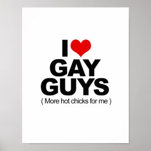 I Liebe-Homosexuell-Typen Poster