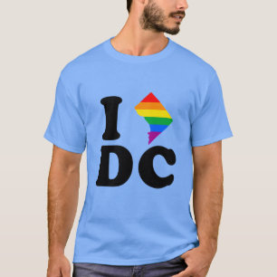 I LIEBE-HOMOSEXUELLES DC T-Shirt