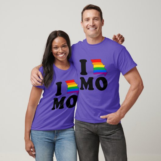 I LIEBE-HOMOSEXUELLES MISSOURI T-Shirt (Unisex)