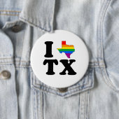 I LIEBE-HOMOSEXUELLES TEXAS BUTTON (Beispiel)
