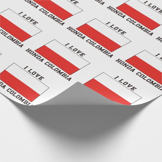 I Liebe Honda Geschenkpapier (Ecke)