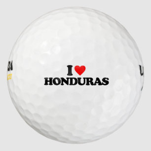 I LIEBE HONDURAS GOLFBALL