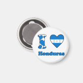 I Liebe Honduras Magnet (Vorderseite/Rückseite)