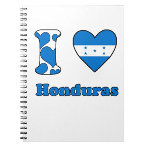 I Liebe Honduras Notizblock