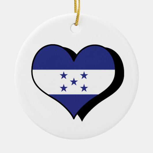 I Liebe Honduras Ornament (Vorne)