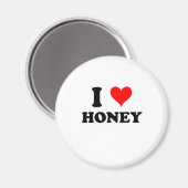 I Liebe Honey Magnet (Vorderseite/Rückseite)