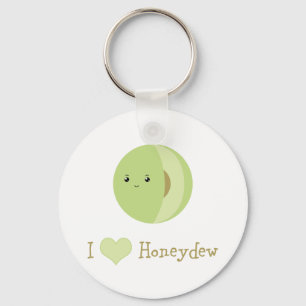 I Liebe Honeydew Schlüsselanhänger
