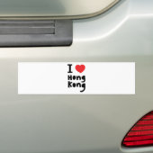 I Liebe Hong Kong Autoaufkleber (Auf Auto)