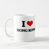 I Liebe Hong Kong Kaffeetasse (Links)