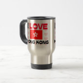 I Liebe Hong Kong Reisebecher (Vorderseite Links)
