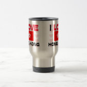 I Liebe Hong Kong Reisebecher (Mittel)