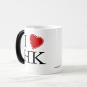 I Liebe Hong Kong Verwandlungstasse (Vorderseite Links)