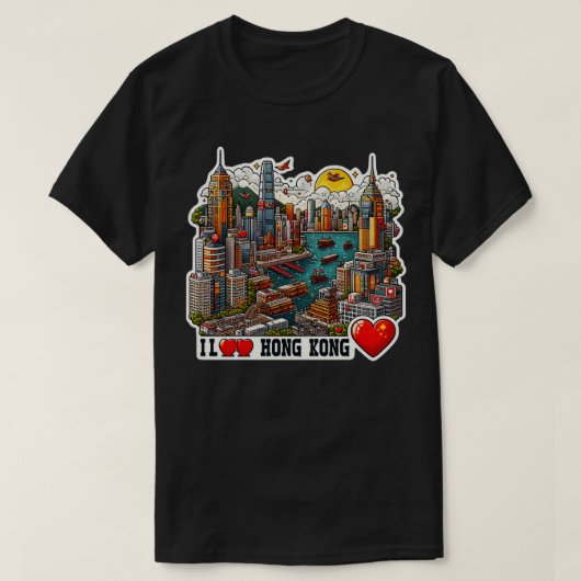 I Liebe Hongkong 1 T-Shirt (Design vorne)