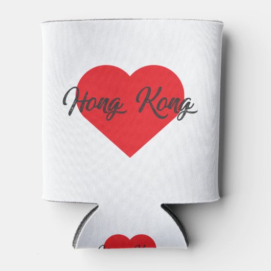 I Liebe Hongkong Dosenkühler (Vorderseite)