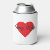 I Liebe Hongkong Dosenkühler (Kanne Rückseite)