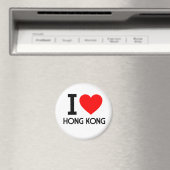 I Liebe Hongkong Magnet (In Situ (Geschirrspüler))