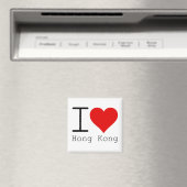 I Liebe Hongkong Magnet (In Situ (Geschirrspüler))