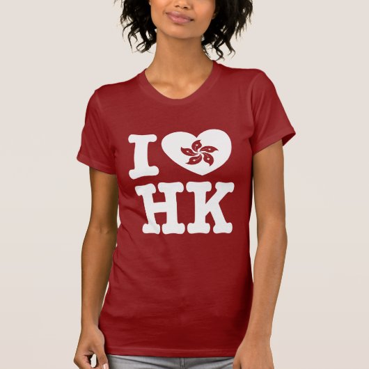 I Liebe Hongkong T-Shirt (Vorderseite)