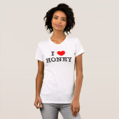 I Liebe HONIG (Nahrung) T-Shirt (Vorne ganz)