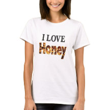 I Liebe-Honig-Spaß-Shirt