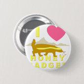 I Liebe Honigausweis Button (Vorne & Hinten)