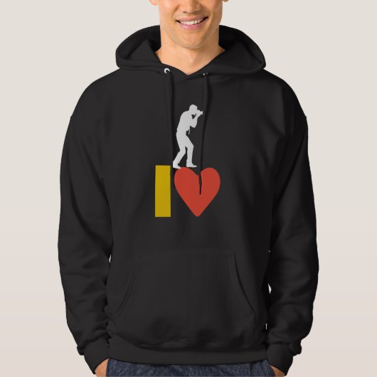I Liebe Hoodie (Vorderseite)
